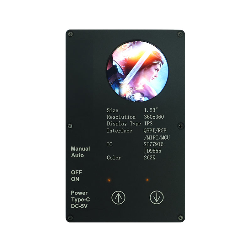 Taispeáint Babhta TFT 1.53”.